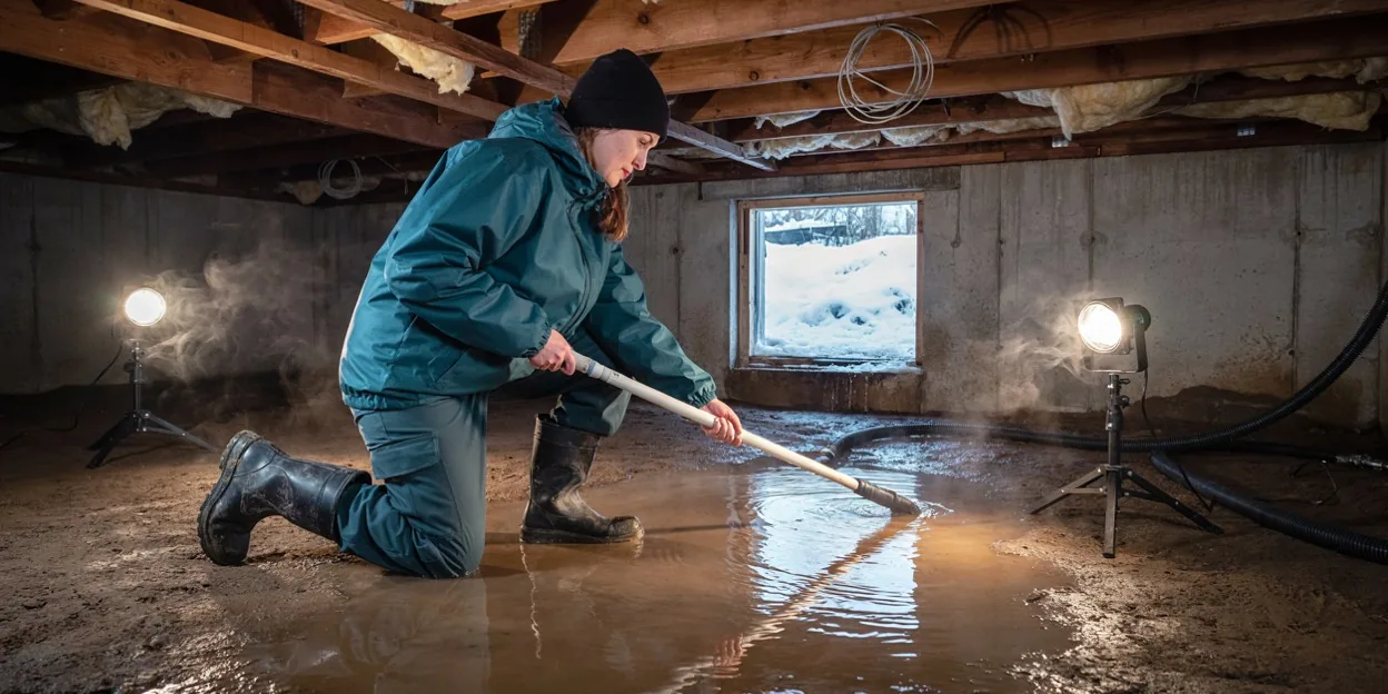 Crawl Space Water Extraction in Woodstock, GA